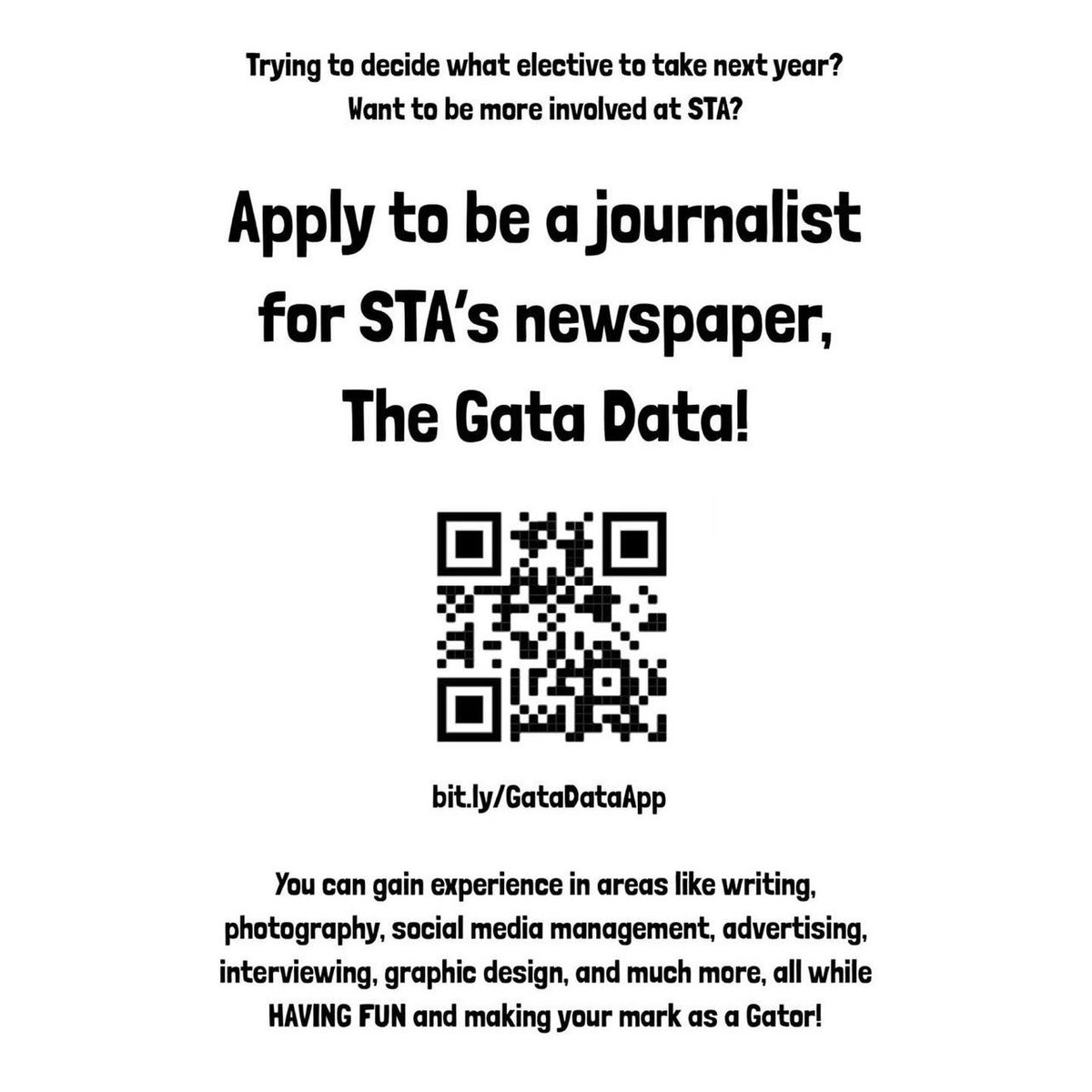 STAGataData's tweet photo. APPLY APPLY APPLY !!! https://t.co/y2o9yVGi0G