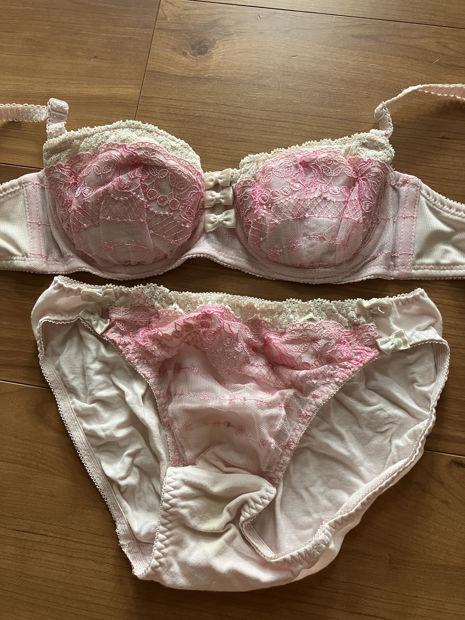 奥様下着 洗濯物