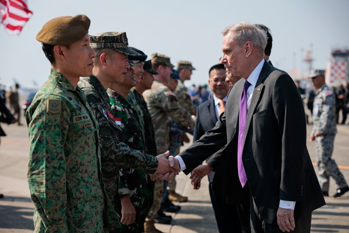 “Cobra Gold 23 strengthens our ability to plan and conduct combined, joint, high-end security and peacekeeping operations across all domains.”

-Adm. Chris Aquilino, commander of U.S. Indo-Pacific Command

#FreeandopenIndoPacific #partnership #Interoperability