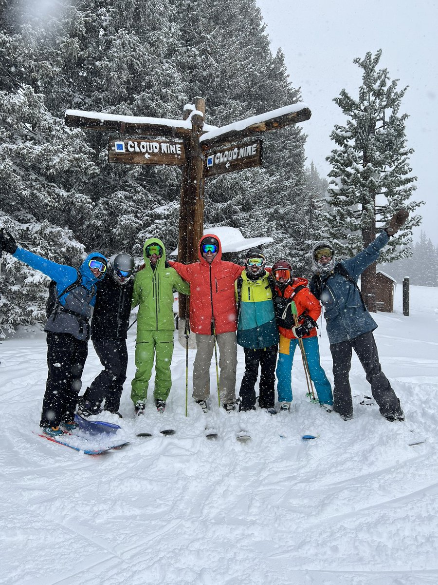 Amazing powder day skiing with some CA3 residents during our annual CME meeting in Vail! <a href="/CUSOMAnesthesia/">CU Department of Anesthesiology</a>