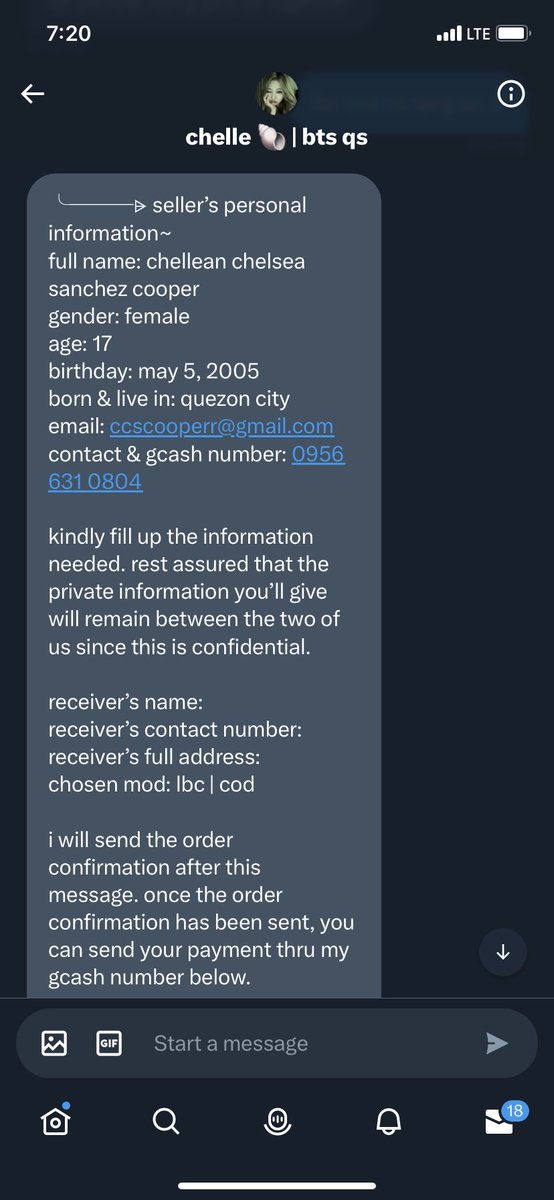 yoogaze's tweet photo. ⚠️ exposing @___seachelle thread‼️

GCASH: 09566310804

- i will not delete this until you refund me.

i saw her account selling pcs, meron din siyang binebenta na mga girl group pcs. i trusted her since nakapagprovide naman ng pics, tho naging sketchy at first dahil unverified https://t.co/YdAX1O6mWq