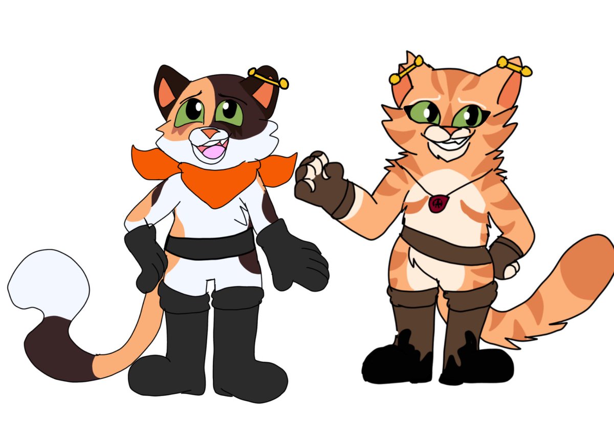 L0NEBANDIT's tweet photo. [[ OCC ; Ayo WHATS up!! INTERNET IS FINALLY BACK!   Here have a doodle of Arturo (pre - accident ) and his sister !! https://t.co/kA4KoGDbTq