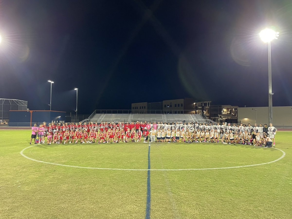 Tigers and Falcons coming together to “Stick it to Cancer” Thank you to everyone who came out and made a donation to the American Cancer Society. @Osceolaschools @PaceDebra @positiveosceola @EastRiverHS