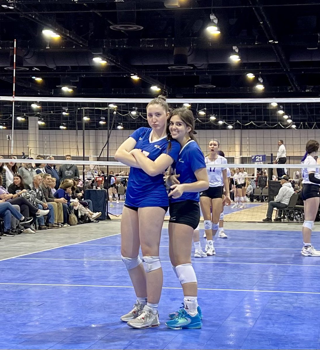 CharHawkins2024's tweet image. Looking forward to another weekend killin’ it with @RaeganVernon at the Black Gold Brawl Tournament. March 4th-5th 
@OKChargeVB #uncommited #volleyball #middlehitter #Classof2024 💙💛🏐#17