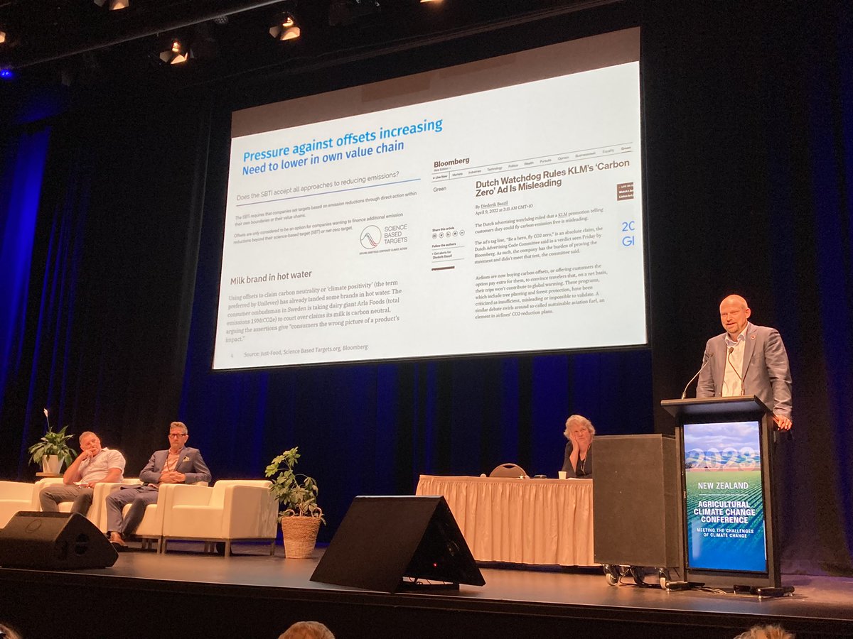 European brands being taken to court over claims of carbon neutrality achieved via offsetting, says Mark van Nieuwland @DSM - companies need to reduce emissions within their own supply chains