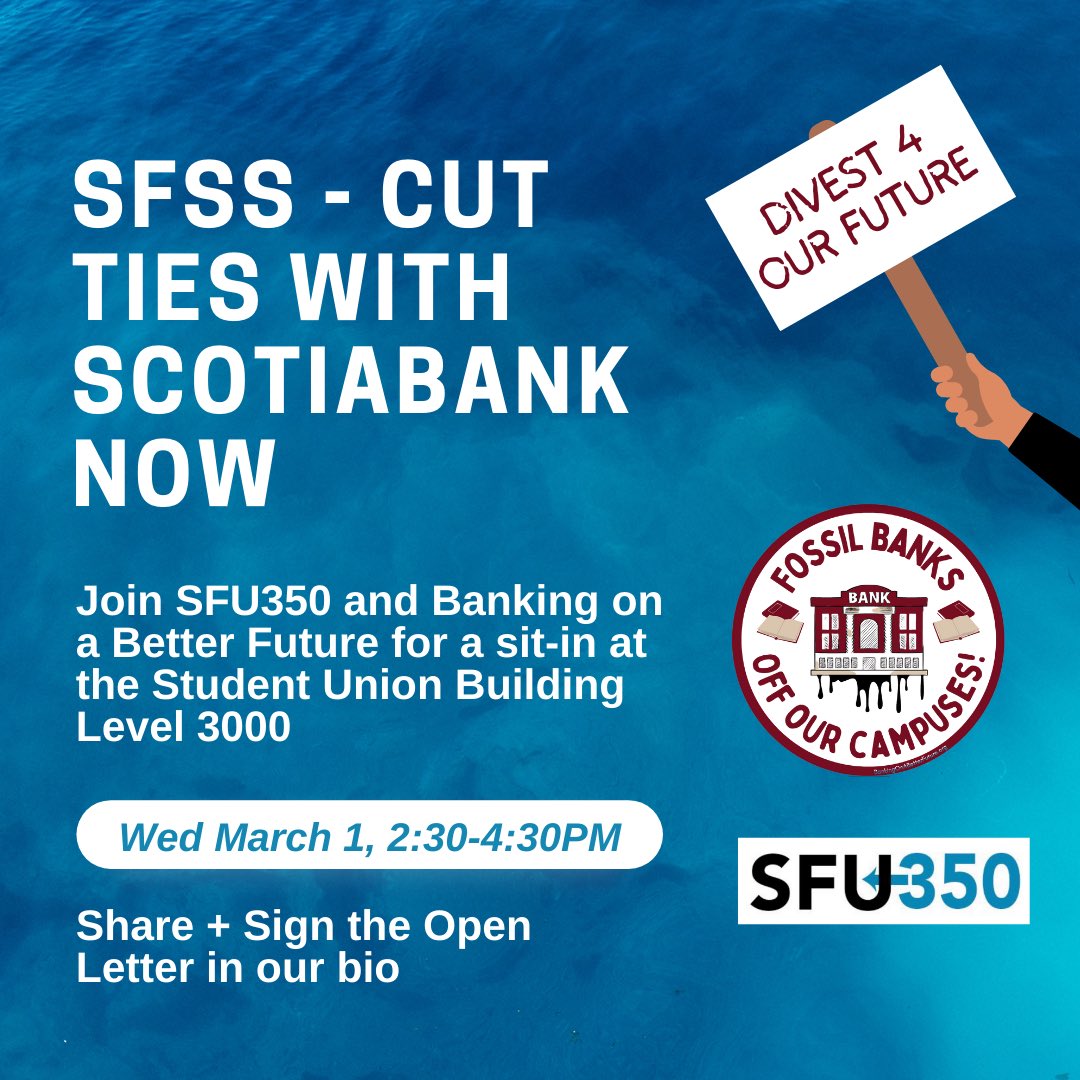 📢ACTION TOMORROW @bank4future Petition: actionnetwork.org/forms/sfss-sto… #divest #fossilfree