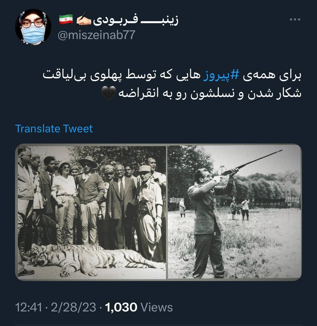 thesittinggav's tweet photo. قبل از اینکه این پروپاگاندای جدید گسترده تر بشه اینو بگم که شکار مجاز برای زیست بوم مفید هم هست. وقتی برخی گونه ها جمعیتشون بیشتر از حالت تعادلی میشه برای کمک به رشد گونه های رقیب مجوز شکار میدن. همچنین قبل از فصل جفت گیری مجوز شکار میدن برای حذف نرهای پیرتر از رقابت تولید مثل 👇 https://t.co/TWxWOl1Tmo