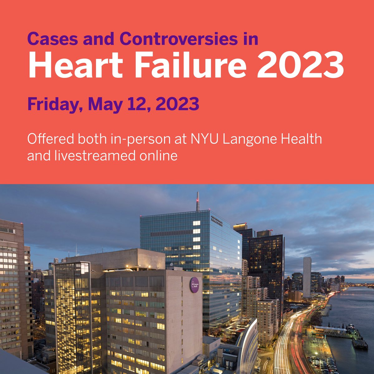 Now I know you’re all excited for #ACC23, but save the date for our annual HF CME <a href="/nyugrossman/">NYU Grossman School of Medicine</a> 

💫🪐Stellar guests!
⚡️🔥Free for all trainees!

bit.ly/NYUHFCME2023

<a href="/EiranGorodeski/">Eiran Gorodeski, MD, MPH</a> <a href="/robmentz/">Robert Mentz, MD</a> <a href="/JasonKatzMD/">Jason N. Katz</a> John McMurray &amp; more! #CardioEd #CardioTwitter