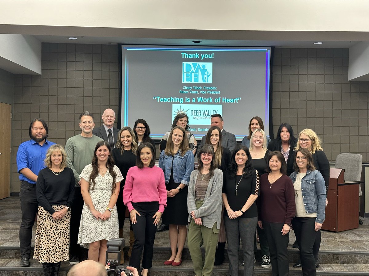 Administrative Leadership & Services on Twitter "DVUSD recognizes