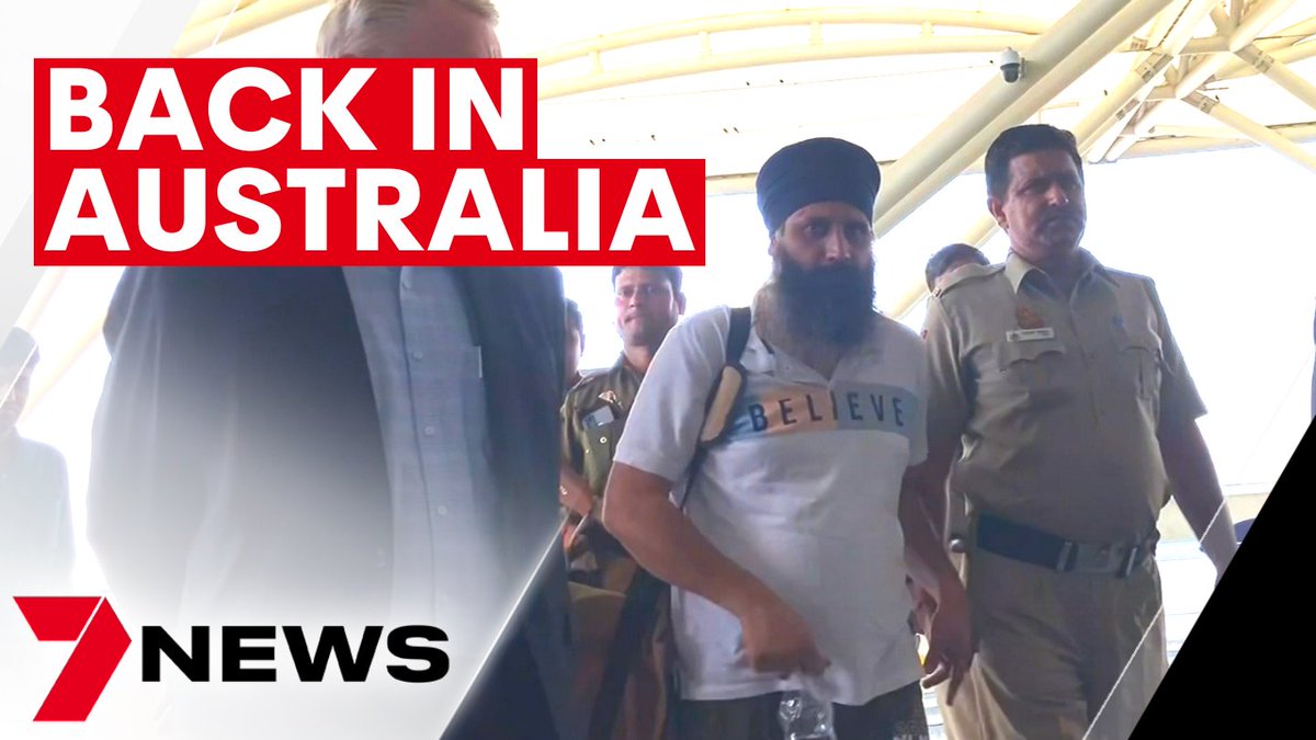 7NEWS Queensland (@7newsbrisbane) on Twitter photo BREAKING: Rajwinder Singh, the man accused of murdering Cairns woman Toyah Cordingley, is back on Australian soil. youtu.be/Eg9NpxFVmIY @ErinEdwards7 <a href="/SteveHartNews/">Steve Hart</a> #7NEWS BREAKING: Rajwinder Singh, the man accused of murdering Cairns woman Toyah Cordingley, is back on Australian soil. youtu.be/Eg9NpxFVmIY @ErinEdwards7 <a href="/SteveHartNews/">Steve Hart</a> #7NEWS