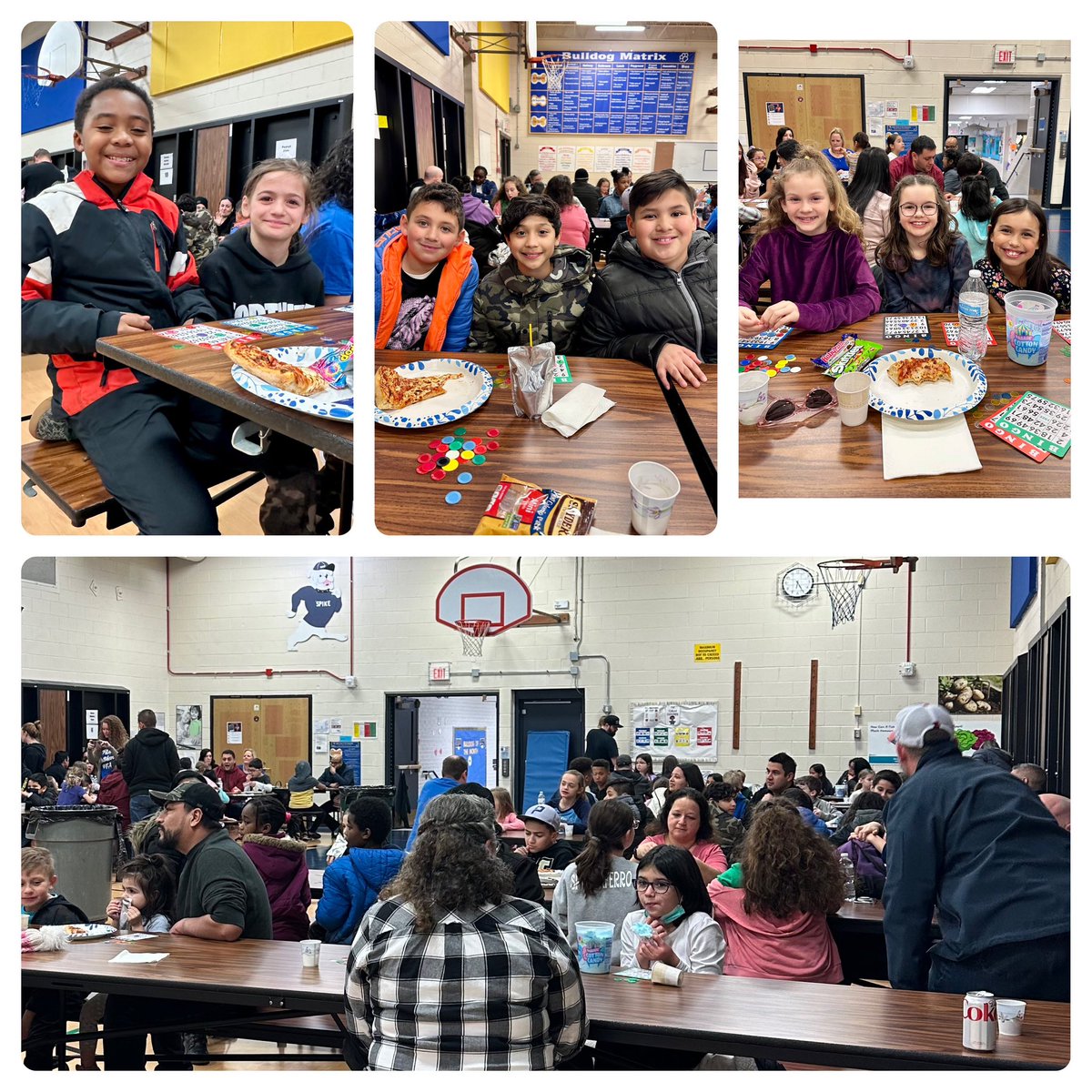 It’s BINGO night at Roy De Shane! Thanks PTA, what a great time! #ccsd93