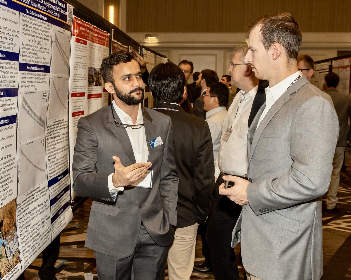 Had a great discussion about Harvest Weed Seed Control in WSSA 2023 conferences held at Arlington, VA. <a href="/WorldofWeeds/">WSSA</a> <a href="/WSSA_GSO/">WSSA | GSO</a>.