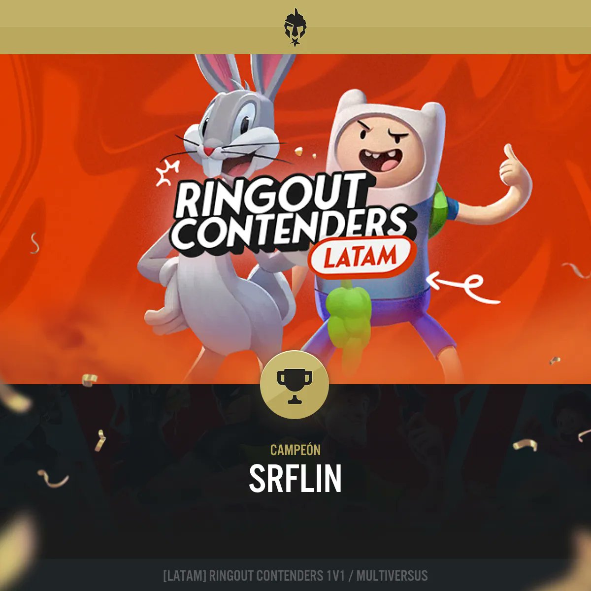 🏆Campeón 👏 Felicidades al primer y segundo lugar y gracias a todos los que participaron el día de hoy! 

🥇 <a href="/SrFlin_/">SrFlin</a> 
🥈<a href="/Klouthz/">LX</a> 

Recuerden que estan abiertas las inscripciones para la proxima fecha 
🔗egl.tv/tournament/7639