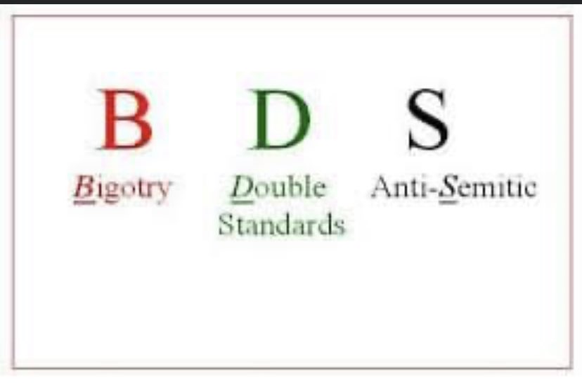 Ctruth4all's tweet photo. #BDS #BoycottDivest #bigotry #Antisemitism https://t.co/ioFLjZAVQ3