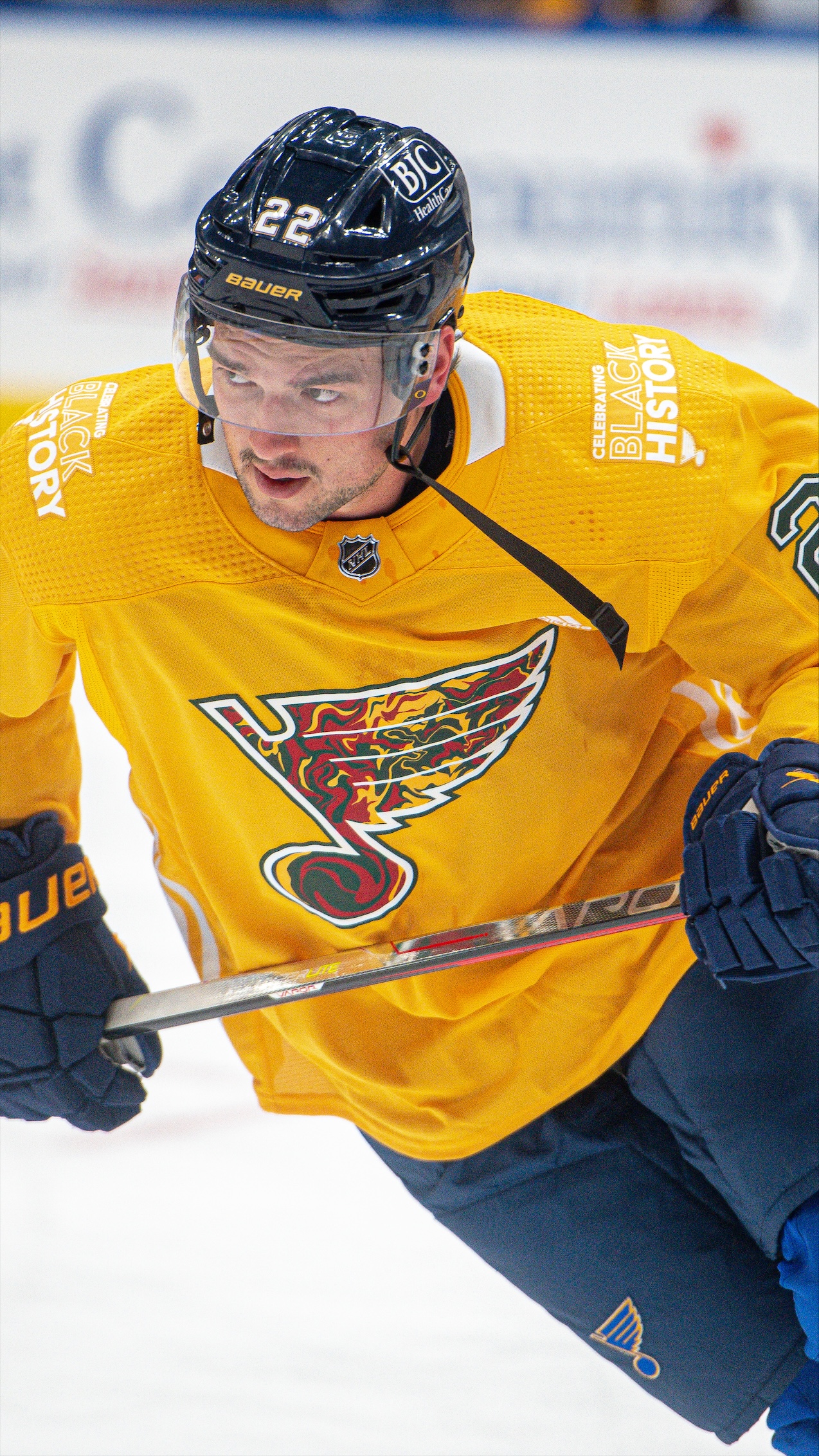 Stl blues jersey history 2025