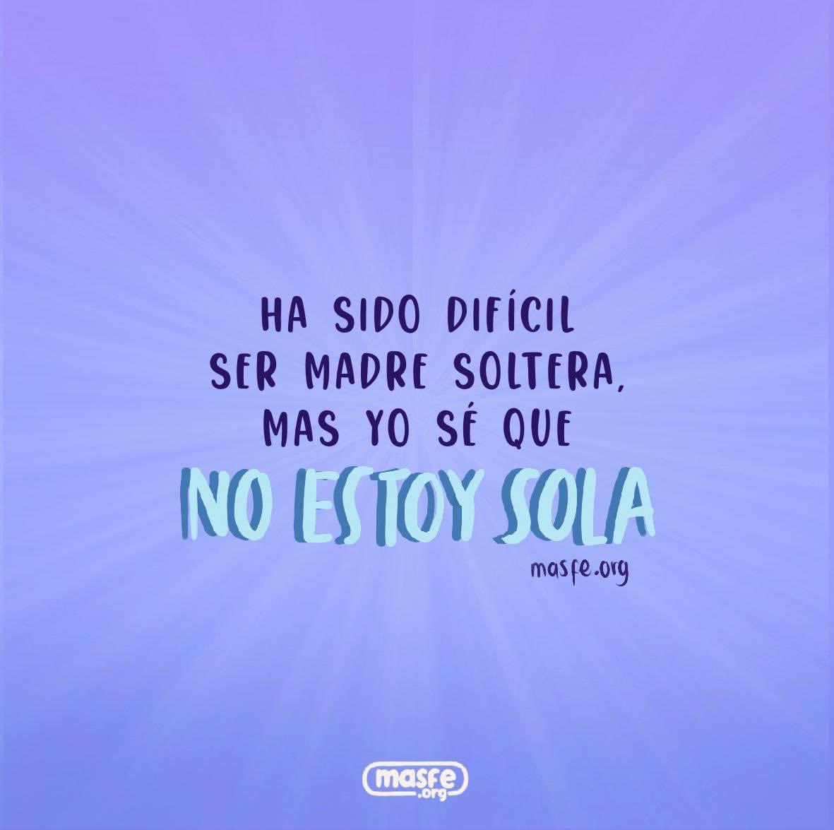 Masfe_org's tweet image. Existe una mala cultura de discriminar o juzgar a las madres solteras quienes tienen que lidiar  con el hecho de criar solas a sus hijos, además de la crítica de aquellos quienes se sienten con derecho de juzgarlas. (1/2)
#masfe #madresoltera #discriminacion #frasesmotivadoras
