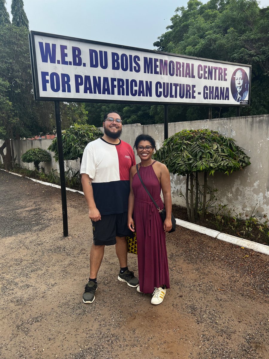 Visited DuBois’ home and final resting place in Ghana on MLK Day. Still in my feelings. Black History // Black Futures 💚🖤❤️
