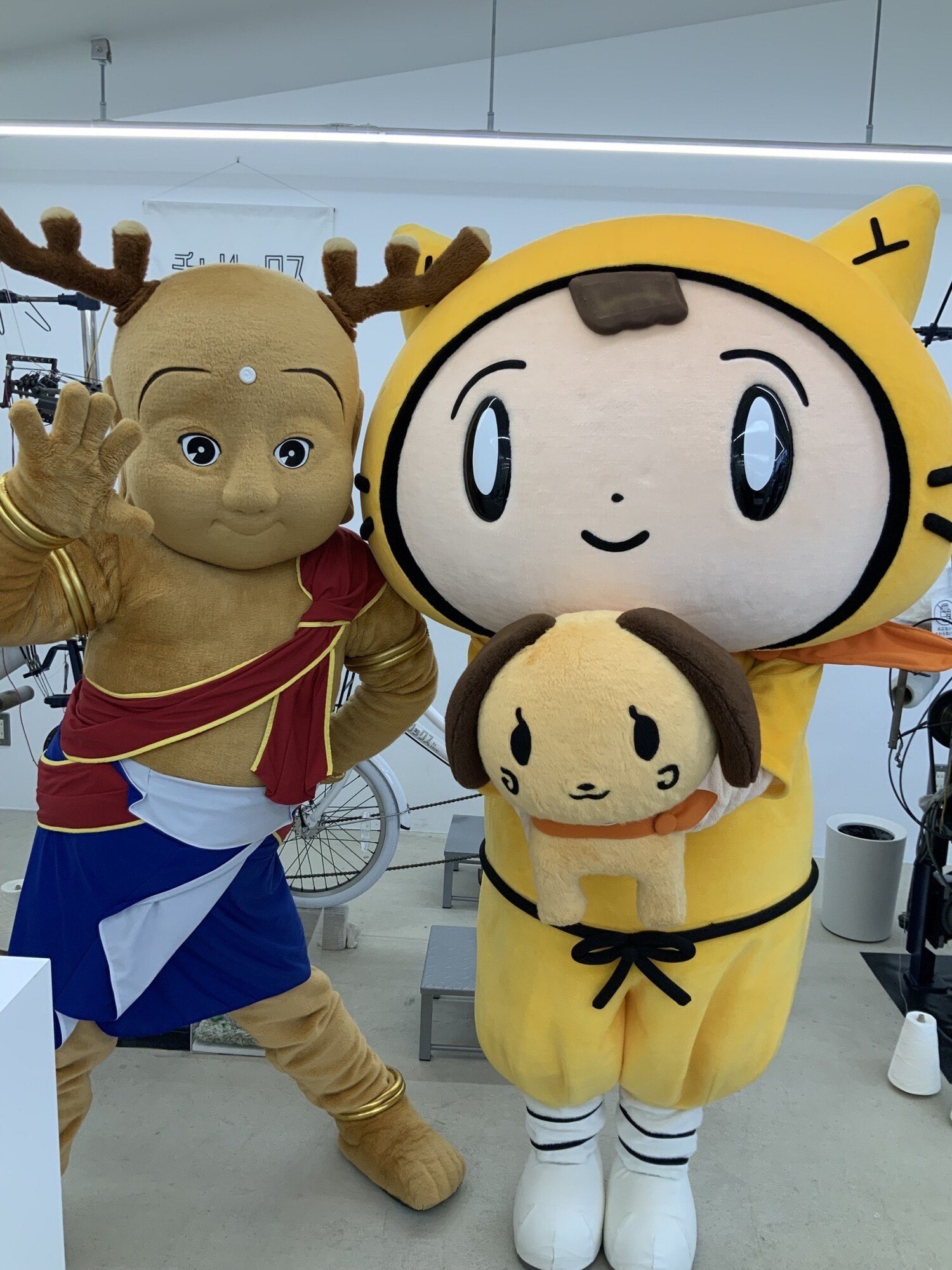 奈良のゆるキャラ　せん○君の角 奈良県：せんとくん「角」の角度が！？ 街頭でハプニング | 毎日新聞