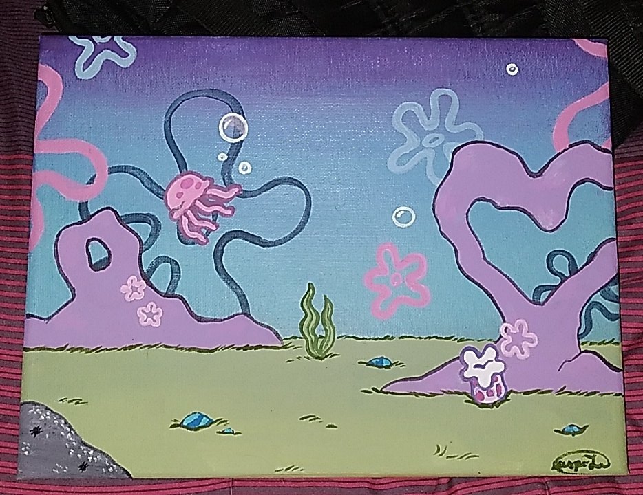 Painted a birthday present :3