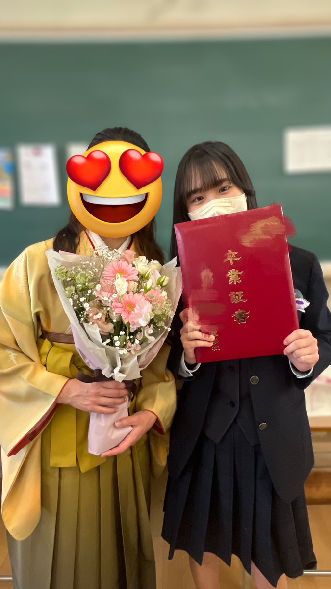 【ご報告】
Ayane💙 高校を卒業しました！！