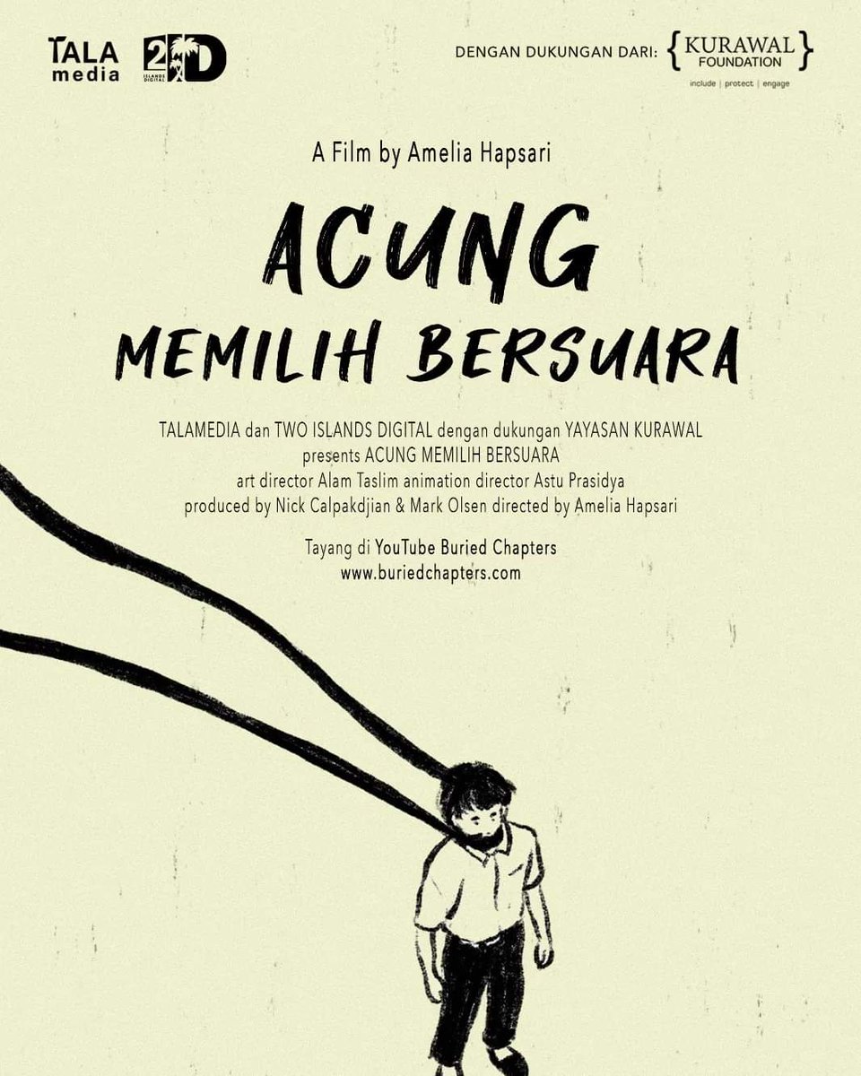 Kisah tentang Acung sekarang udah bisa ditonton di youtube! Ayo meluncur!

Bantu sebar-sebar nggih 🙏🏼

---> youtu.be/arEb9a1tmnI