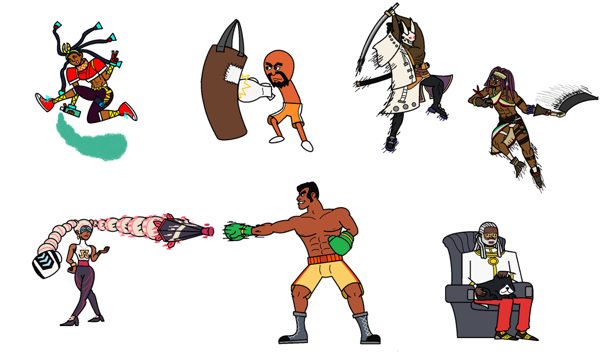 Simply_sunky's tweet photo. The Complete Black History Month Art Challenge
#BlackHistoryMonth #mspaint #drawwhileblack https://t.co/3qSEkICPp6