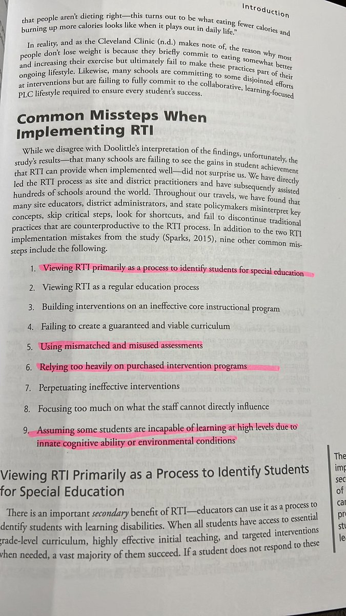 StaceyLight71's tweet photo. Things we MUST pay attention to for improving learning for ALL students! @SolutionTree https://t.co/gkySU70Z10