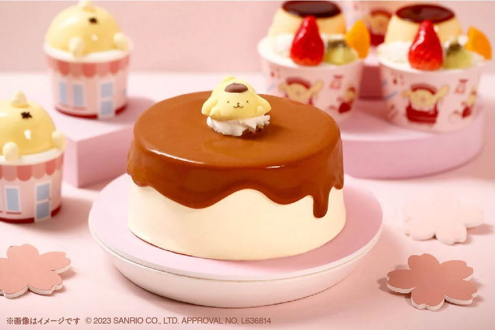 プリンなポムポムプリンが食べられる！ポムポムプリンとパステルがコラボ！