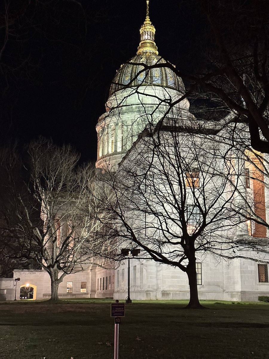 This pic at the end of anther long day never gets old. #WVLegis