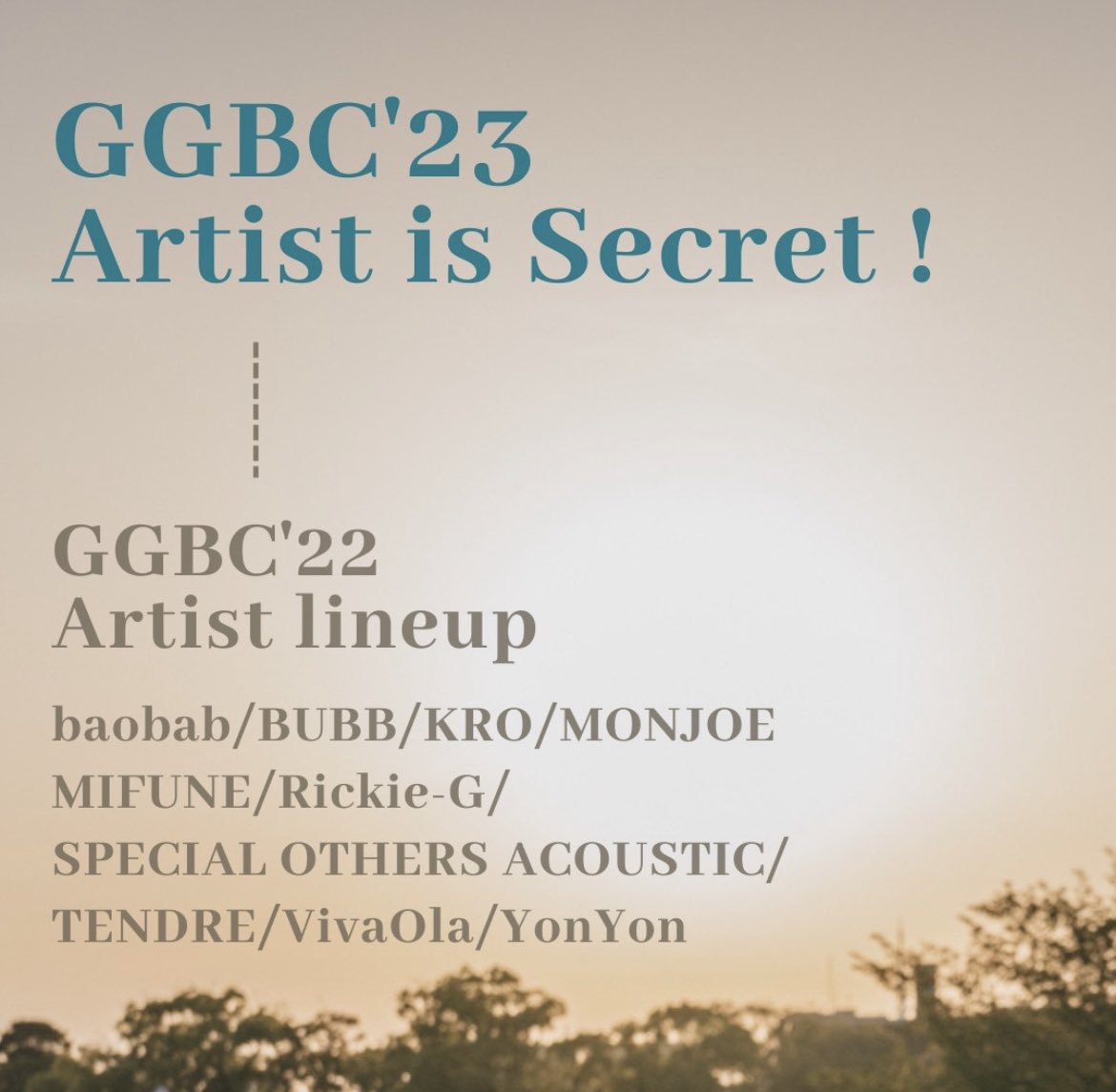 ggbc_fukuoka's tweet photo. 今年のアーティストはどうなる…？！ https://t.co/002pseXrHV