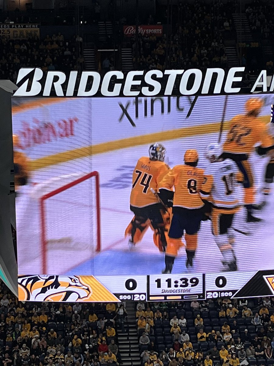 AshleaSexton's tweet photo. @PredsNHL #74 protect that goal like you protect my heart 🥹 #goaliegoals #preds #youcandoit #NHL #hockey #nashvillepreds https://t.co/f1VFizFqjU