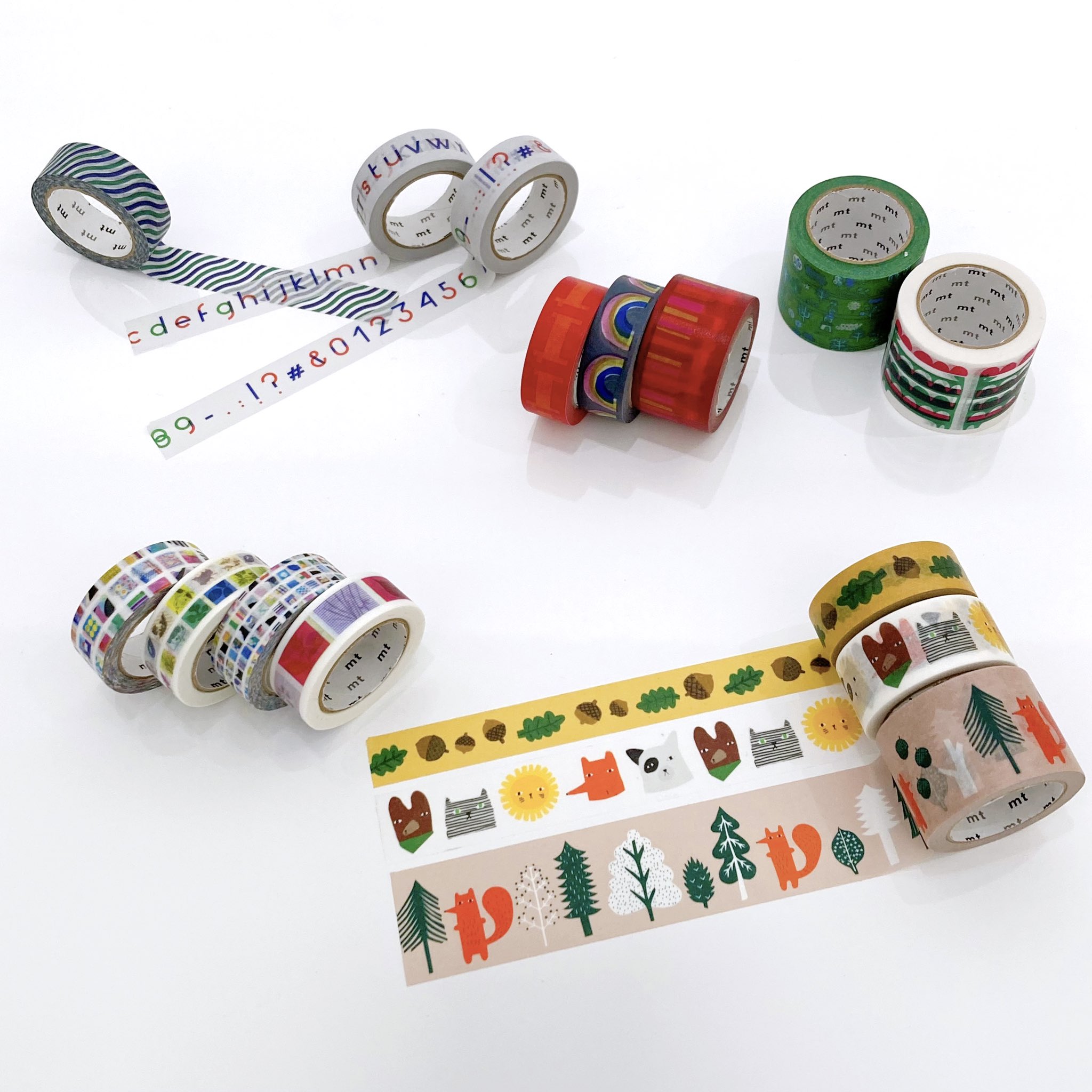 mt マスキングテープ 限定テープ復刻セットA、B マステ 紙もの 【人気