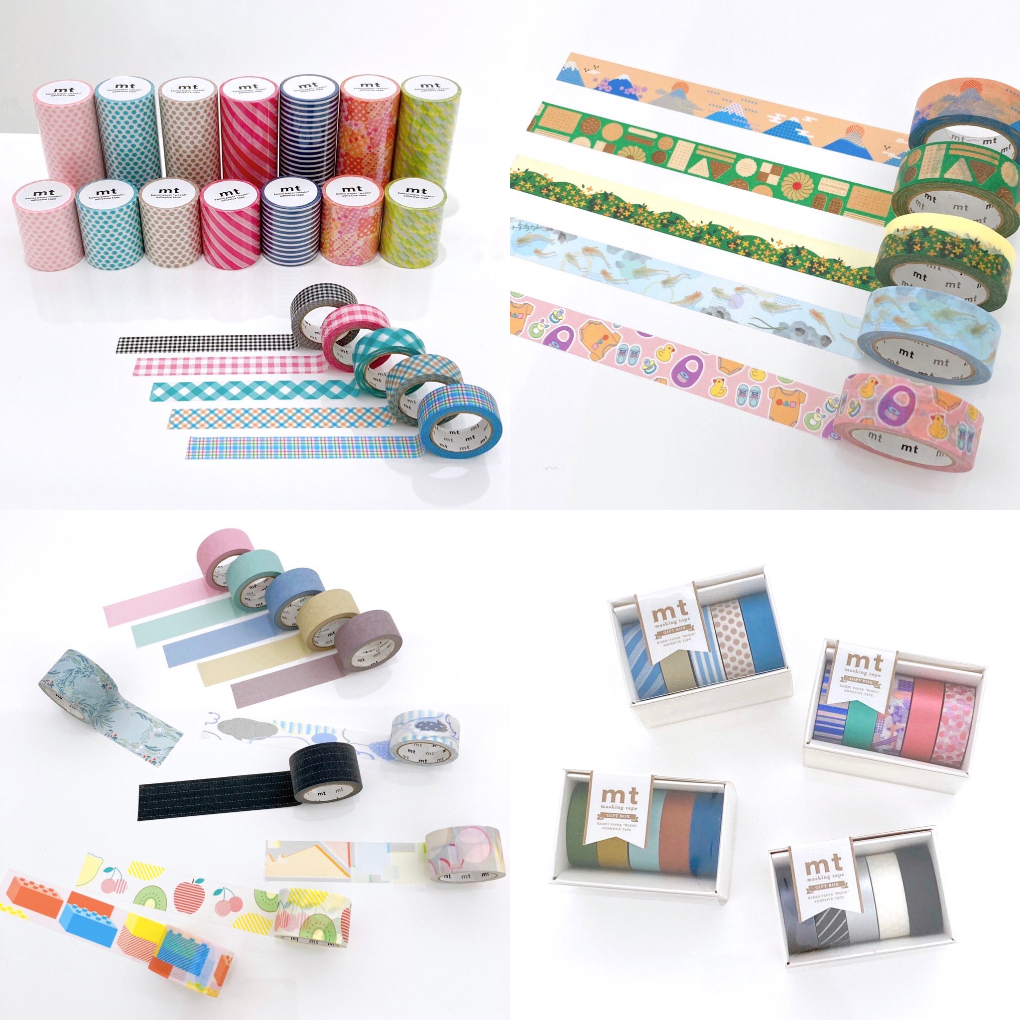 mt マスキングテープ 限定テープ復刻セットA、B マステ 紙もの 【人気