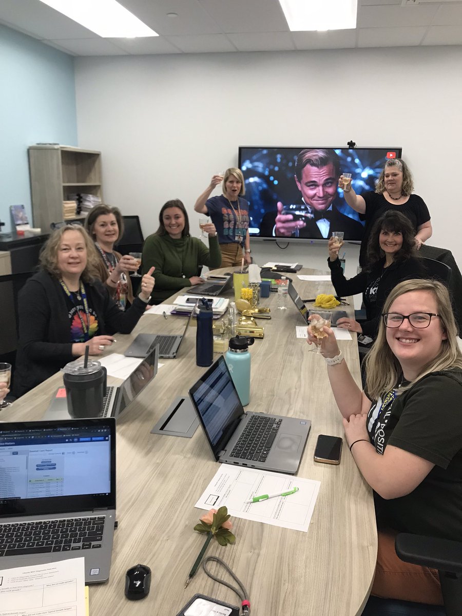 Celebrate your data... Celebrate your wins... And do it in style!! Way to go #onewaverley (Staff pictured with GINGER ALE 😉)