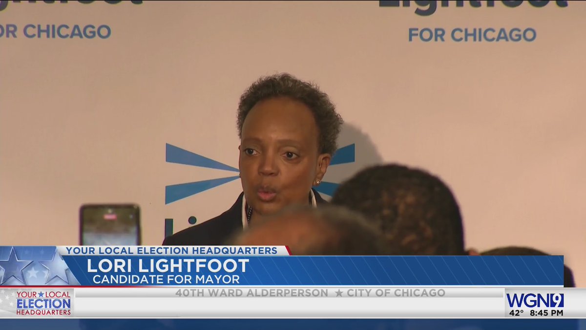 #BREAKING: Chicago Mayor Lori Lightfoot has conceded in the race for mayor. WATCH LIVE ->> bit.ly/3Zsqaxt