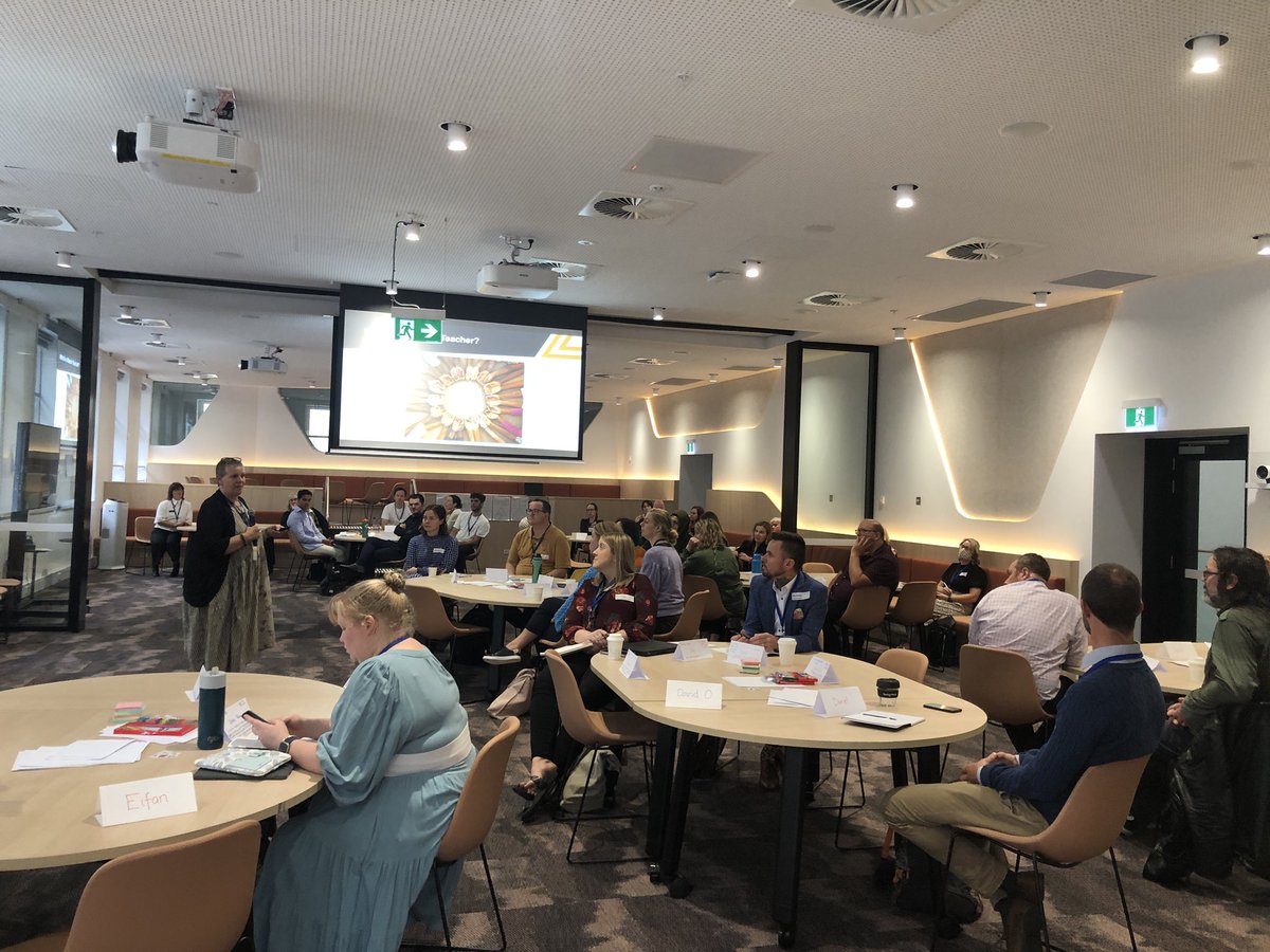 EmmaMooreMaths's tweet photo. Humanities Discipline Day 1 with the wonderful Ange Tutty. #TEP23
#teachingexcellence
#academyvic #htaved 
@AcademyVIC @htaved
@debhull7 https://t.co/TISpPnRwgu