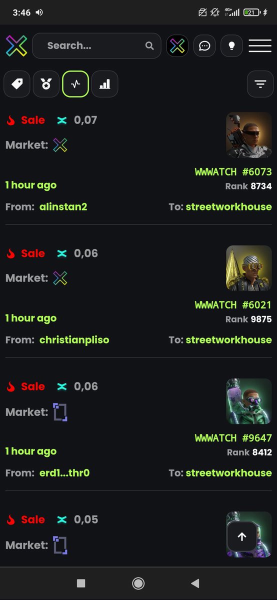 Håįdĩ MultiversX (@heni_so) on Twitter photo Thanks for the 0.5 egld missions reward <a href="/wwwatch_/">👁️ WWWatch 👁️</a> I used it to grab the lowest price (+11 nft) Thanks for the 0.5 egld missions reward <a href="/wwwatch_/">👁️ WWWatch 👁️</a> I used it to grab the lowest price (+11 nft)