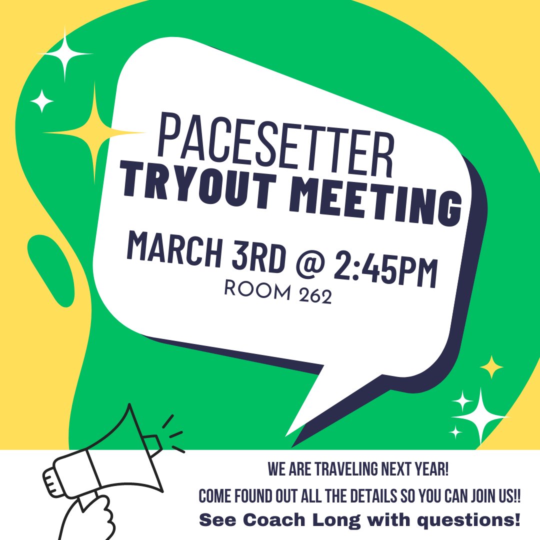 SMS Pacesetters (@sms_pace) on Twitter photo 