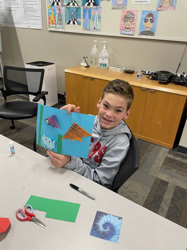 HarvestGroveVA's tweet image. Origami workshop at Harvest Grove #weareBUSD #homeschooling #independentstudy #harvestgrovevirtualacademy