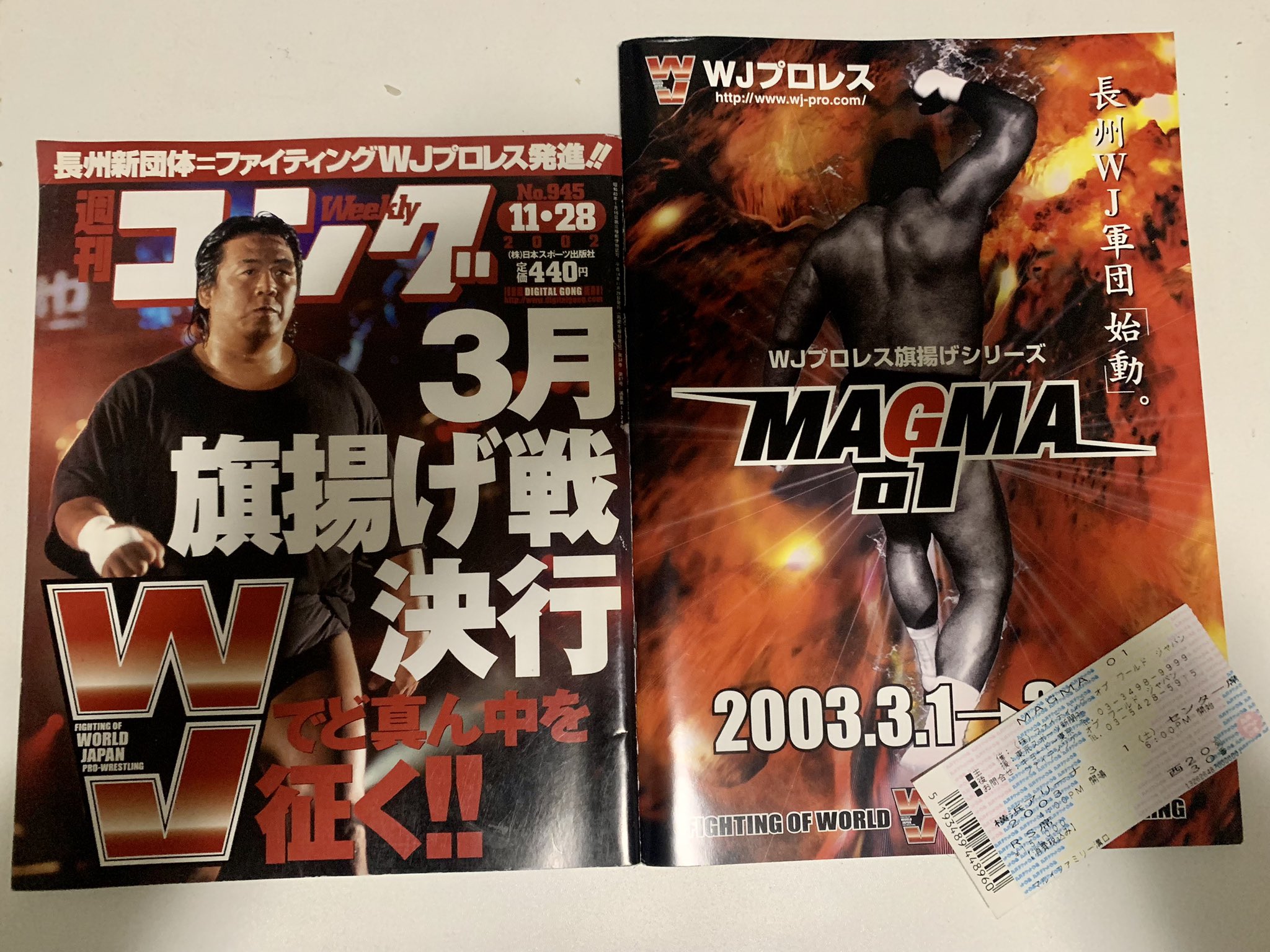 ワールド・ジャパン・プロレス MAGMA 01 旗揚戦 Amazon.co.jp: ワールド・ジャパン・プロレス MAGMA01 旗揚戦