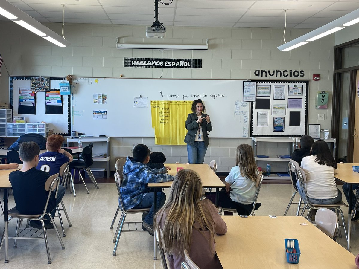 NikkiKunde's tweet photo. Prairiewood staff had professional development today about vocabulary - FishBowls- our coaches modeled strategies with students and debriefed with the team after. Great discussions! #wcusd200 #pwepanthers https://t.co/p47ulPRQDb