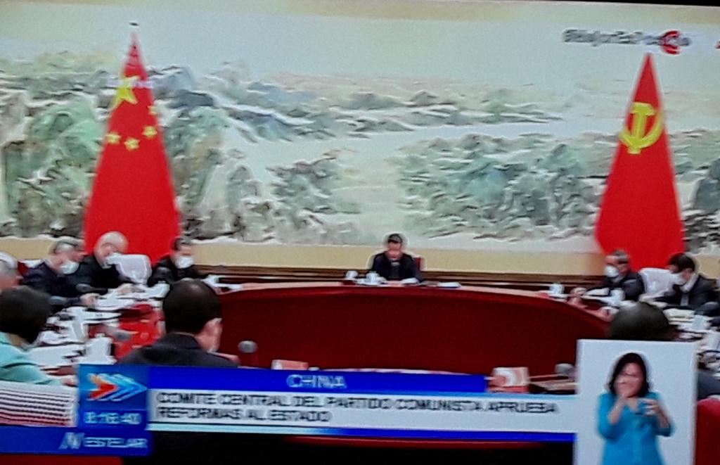 Partido Comunista Chino, aprueba reformas al Estado. Abrazo desde Cuba a los hermanos chinos. @EmbChinaCuba @China_caribe61 @xiginpingassho1 @XiGin @xigimbani @AsambleaCuba