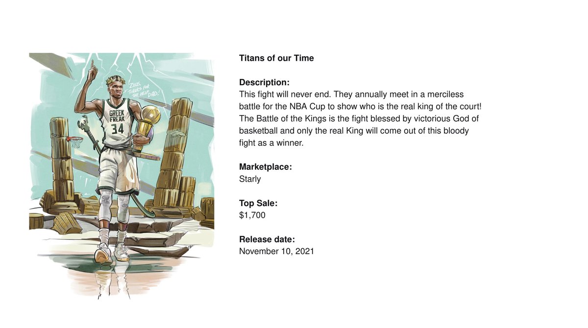 2/ Here's a sneak peek of the Mystery Pass holder report

Each report contains the artworks, about the artist (their style, inspiration, background, future) and past Flow NFT collections