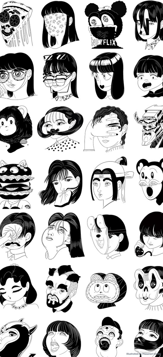 3月のイラストは牛木匡憲（Masanori Ushiki）さん！スマホの壁紙にも