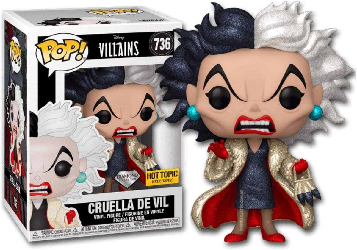 Deals_Store_Fr's tweet photo. Funko Pop Disney Villains - Cruella De Vil Diamond Glitter ( Exclusive Hot Topic ) n°736

🛒 https://t.co/tP8Ev1Trxp 🇫🇷

🚛 Stock (1) 

#Disney #Funko #Villains #FunkoPop #Cruella #FunkoDiamond https://t.co/YyXJINWRtD