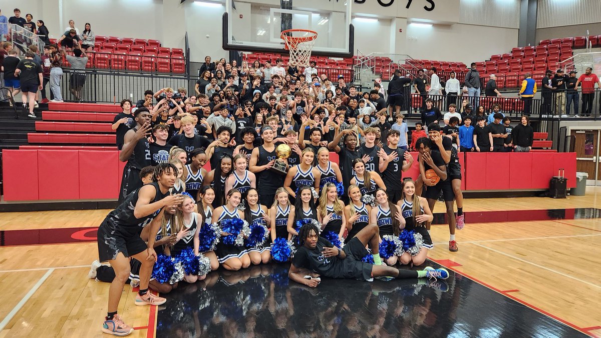 A playoff seed is just a number for this team, apparently. 

Happy times for <a href="/HebronHawksBB/">Hebron High School Boys Basketball</a>, seeded 4th out of 6-6A and now bound for the regional semifinals after knocking off Plano.