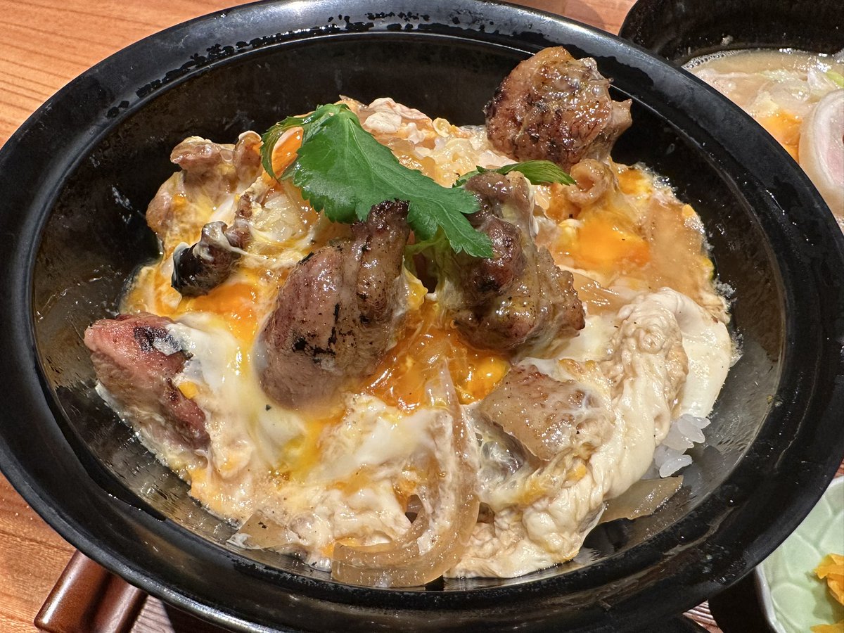 東京駅『式鳥』にてランチ王道膳
眼球手術で傷ついた粘膜をコラーゲン豊富とされる名古屋コーチンで補っていく試みです🐤
うーむやはり名古屋コーチンは肉までゼラチン質豊富で美味い! 