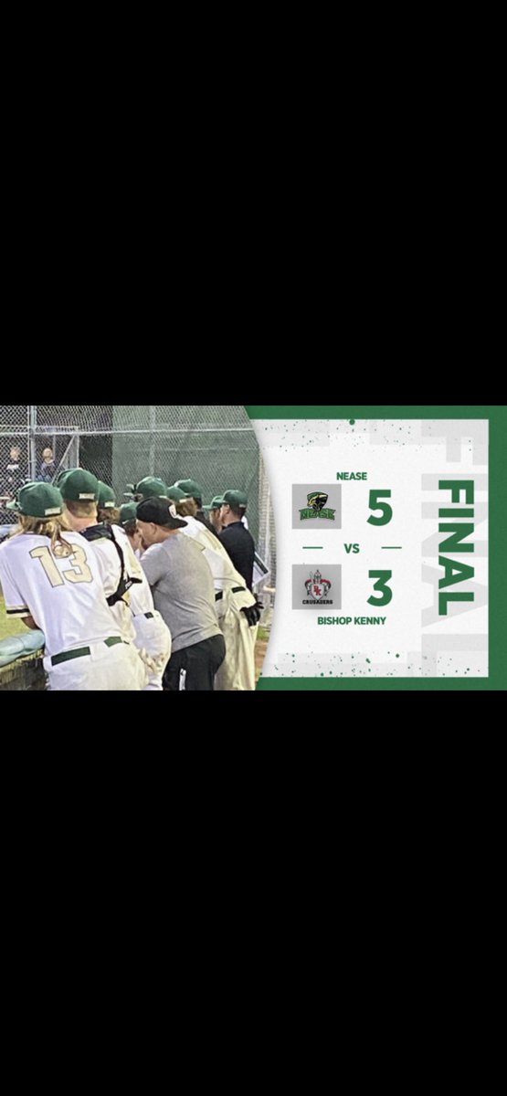 NeaseBaseball's tweet photo. Great Team win tonight! Panthers are back home on Friday against Bartram Trail Bears. https://t.co/hI1KpgXSLm