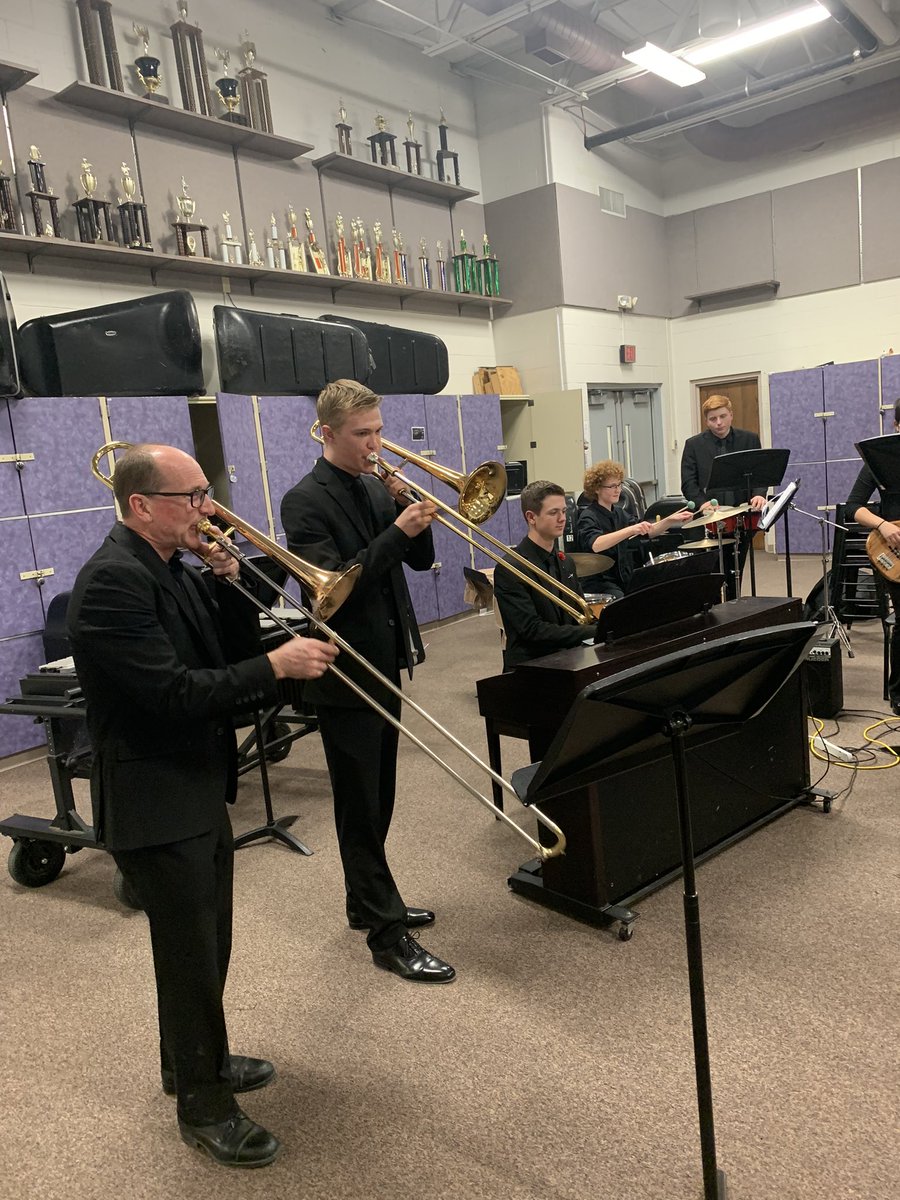 Excellent work today Jantlers!  Really solid performance, and great clinics this evening at Bellevue East Jazz Festival!  #EPSAchieves