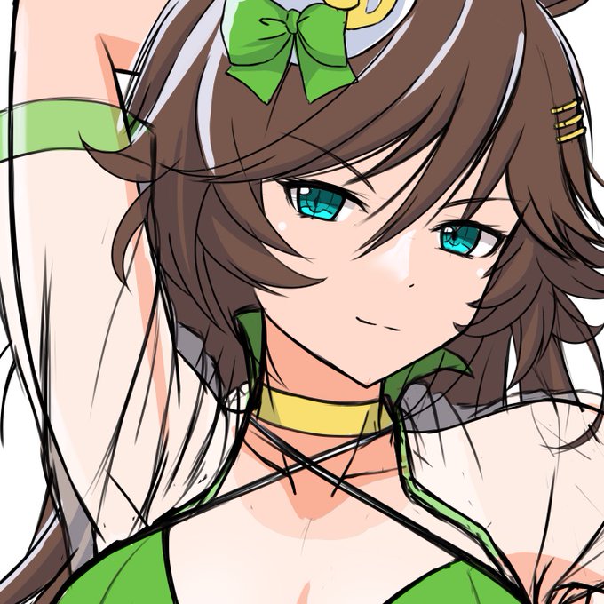 次の日焼け跡ウマ娘のカラーラフ
#ウマ娘 
#ミスターシービー 